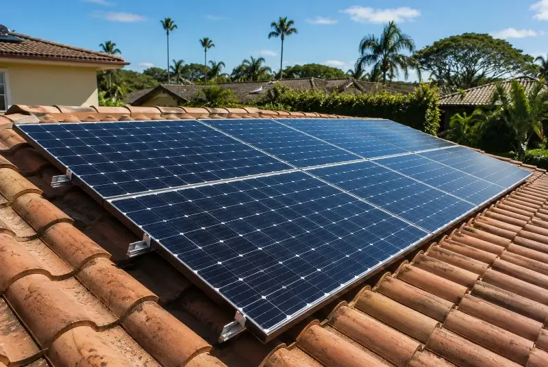Installation de panneaux solaires à Bully